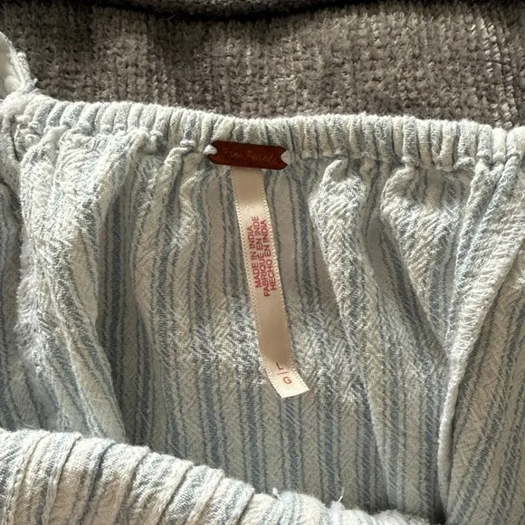 Free People Blue and White Striped Dress - Picture 2 of 2